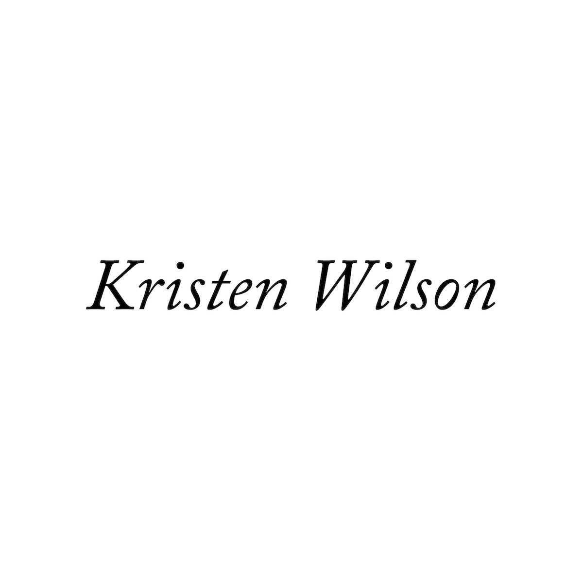 Kristen Wilson